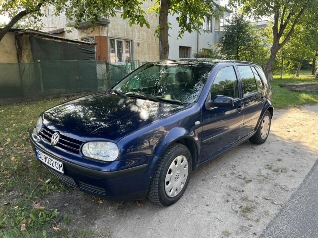 Синій Фольксваген Гольф, об'ємом двигуна 1.6 л та пробігом 232 тис. км за 3400 $, фото 1 на Automoto.ua