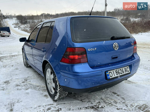 Синий Фольксваген Гольф, объемом двигателя 1.9 л и пробегом 322 тыс. км за 4499 $, фото 13 на Automoto.ua