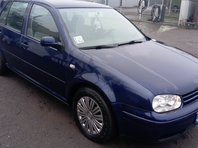 Синий Фольксваген Гольф, объемом двигателя 1.9 л и пробегом 338 тыс. км за 2100 $, фото 5 на Automoto.ua
