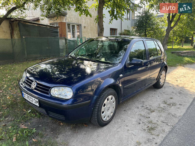 Фольксваген Гольф 2000 в Львове на Automoto.ua Синий Фольксваген Гольф, объемом двигателя 1.6 л и пробегом 232 тыс. км за 3600 $, фото 1 на Automoto.ua