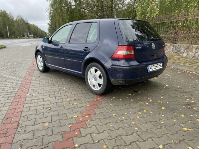 Синій Фольксваген Гольф, об'ємом двигуна 1.6 л та пробігом 275 тис. км за 3600 $, фото 3 на Automoto.ua
