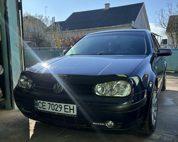 Синий Фольксваген Гольф, объемом двигателя 1.4 л и пробегом 206 тыс. км за 4600 $, фото 1 на Automoto.ua