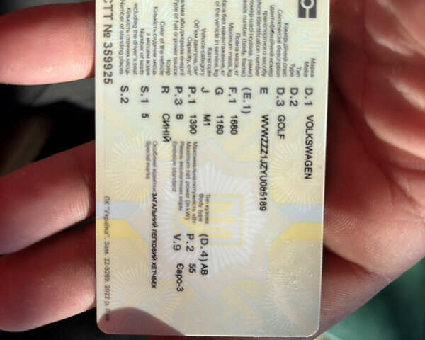 Синий Фольксваген Гольф, объемом двигателя 1.4 л и пробегом 206 тыс. км за 4600 $, фото 35 на Automoto.ua