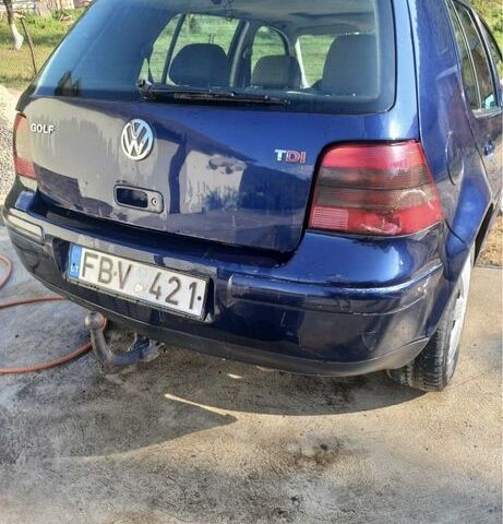 Синій Фольксваген Гольф, об'ємом двигуна 1.9 л та пробігом 320 тис. км за 1150 $, фото 2 на Automoto.ua