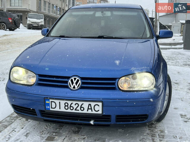 Синий Фольксваген Гольф, объемом двигателя 1.9 л и пробегом 322 тыс. км за 4499 $, фото 5 на Automoto.ua