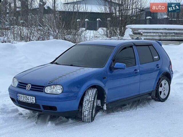 Синий Фольксваген Гольф, объемом двигателя 1.6 л и пробегом 276 тыс. км за 3650 $, фото 3 на Automoto.ua