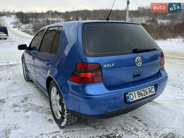 Синий Фольксваген Гольф, объемом двигателя 1.9 л и пробегом 322 тыс. км за 4499 $, фото 14 на Automoto.ua