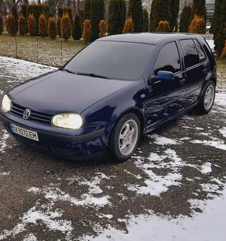 Синий Фольксваген Гольф, объемом двигателя 1.6 л и пробегом 272 тыс. км за 4200 $, фото 6 на Automoto.ua