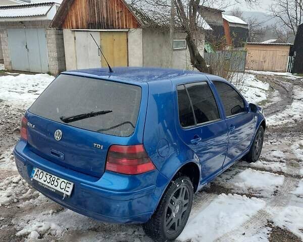 Синій Фольксваген Гольф, об'ємом двигуна 1.9 л та пробігом 300 тис. км за 4100 $, фото 3 на Automoto.ua