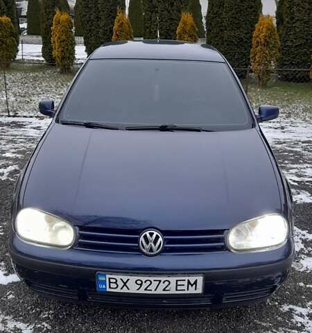 Синий Фольксваген Гольф, объемом двигателя 1.6 л и пробегом 272 тыс. км за 4200 $, фото 3 на Automoto.ua
