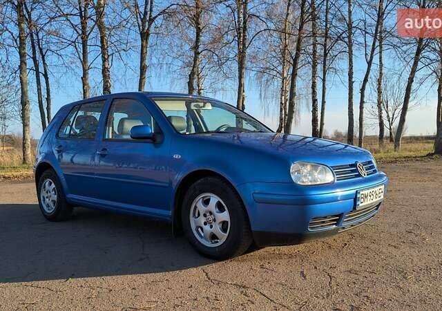 Синий Фольксваген Гольф, объемом двигателя 1.6 л и пробегом 295 тыс. км за 4300 $, фото 4 на Automoto.ua