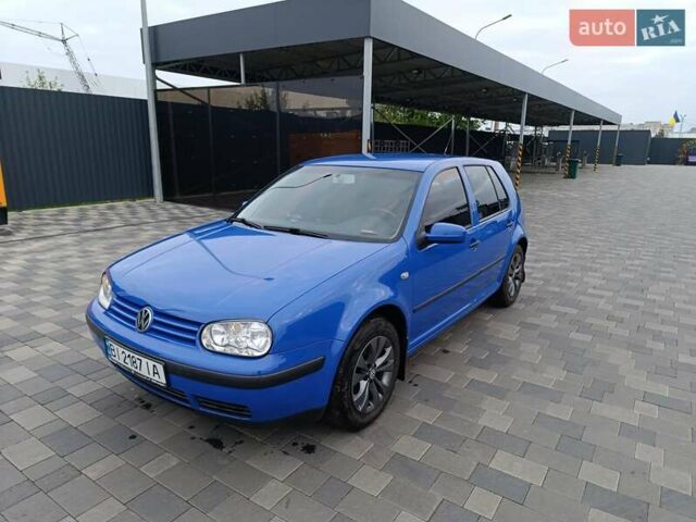 Синий Фольксваген Гольф, объемом двигателя 1.6 л и пробегом 312 тыс. км за 4500 $, фото 6 на Automoto.ua