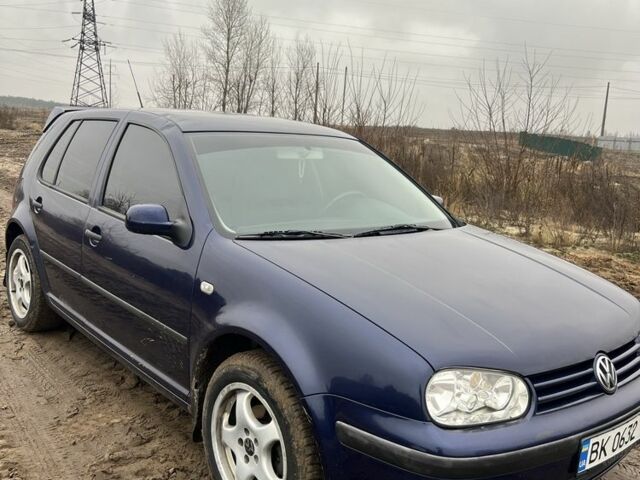 Синий Фольксваген Гольф, объемом двигателя 1.6 л и пробегом 277 тыс. км за 4200 $, фото 3 на Automoto.ua