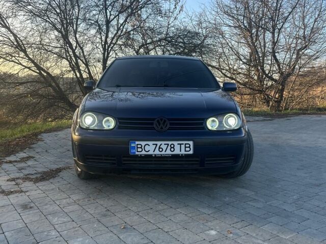 Синий Фольксваген Гольф, объемом двигателя 1.4 л и пробегом 219 тыс. км за 4200 $, фото 1 на Automoto.ua