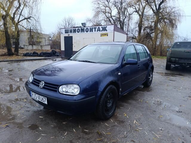 Синий Фольксваген Гольф, объемом двигателя 1.9 л и пробегом 333 тыс. км за 1550 $, фото 4 на Automoto.ua