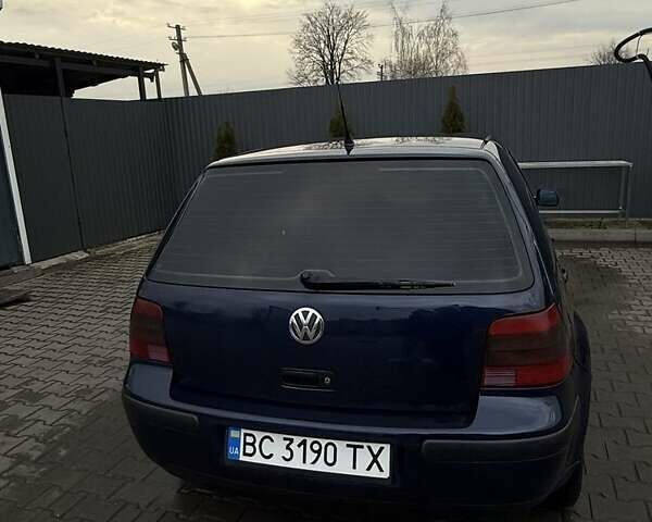 Синий Фольксваген Гольф, объемом двигателя 1.9 л и пробегом 436 тыс. км за 5200 $, фото 4 на Automoto.ua