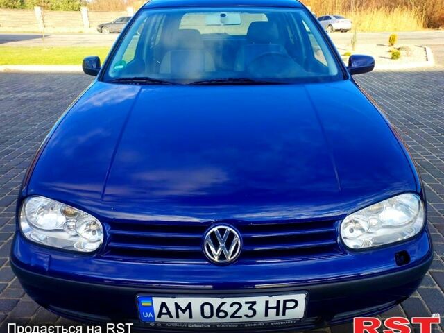 Фольксваген Гольф 2001 в Новорад-Волынском на Automoto.ua Синий Фольксваген Гольф, объемом двигателя 1.4 л и пробегом 220 тыс. км за 3850 $, фото 6 на Automoto.ua