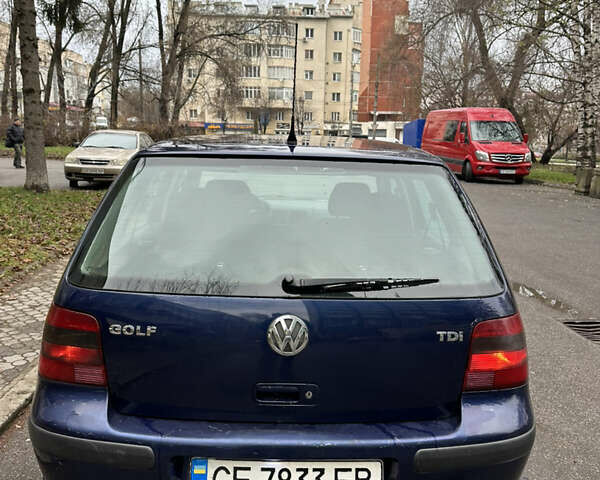 Синий Фольксваген Гольф, объемом двигателя 1.9 л и пробегом 337 тыс. км за 2850 $, фото 5 на Automoto.ua