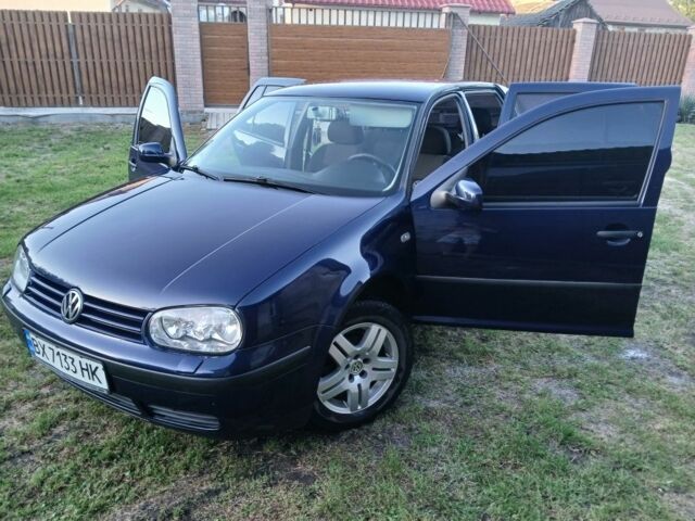 Синій Фольксваген Гольф, об'ємом двигуна 1.4 л та пробігом 240 тис. км за 4300 $, фото 1 на Automoto.ua