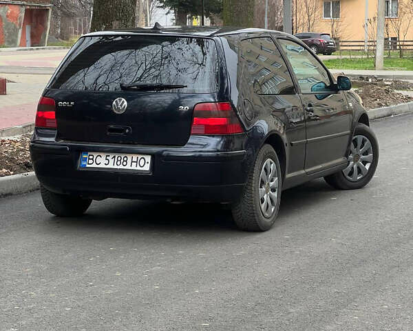 Синий Фольксваген Гольф, объемом двигателя 1.98 л и пробегом 281 тыс. км за 3550 $, фото 18 на Automoto.ua