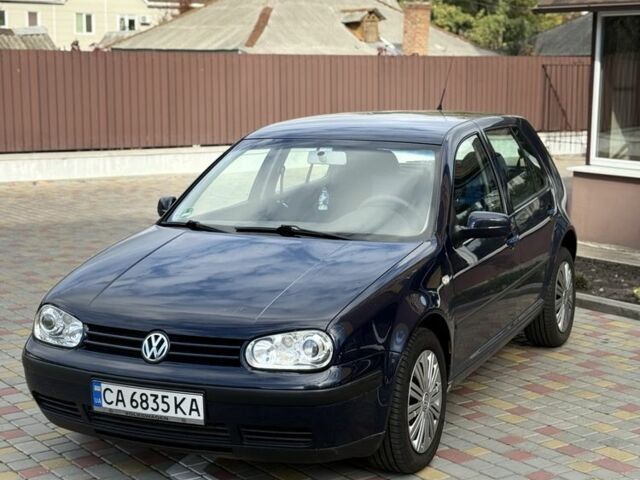 Фольксваген Гольф 2001 у Кременчуге на Automoto.ua Синій Фольксваген Гольф, об'ємом двигуна 1.4 л та пробігом 285 тис. км за 3750 $, фото 1 на Automoto.ua