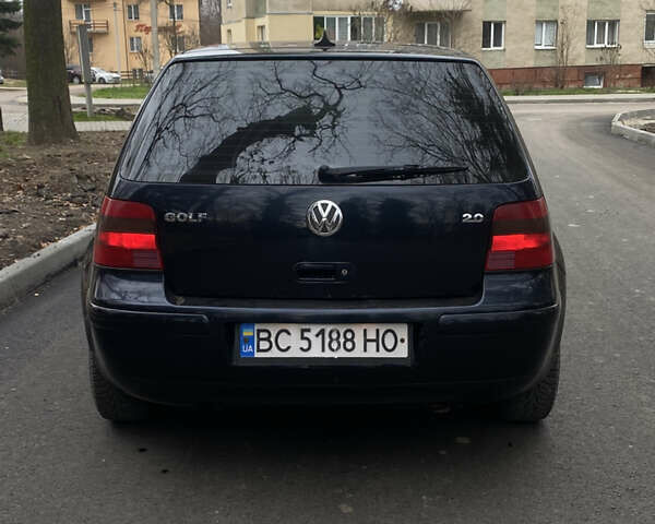 Синий Фольксваген Гольф, объемом двигателя 1.98 л и пробегом 281 тыс. км за 3550 $, фото 5 на Automoto.ua