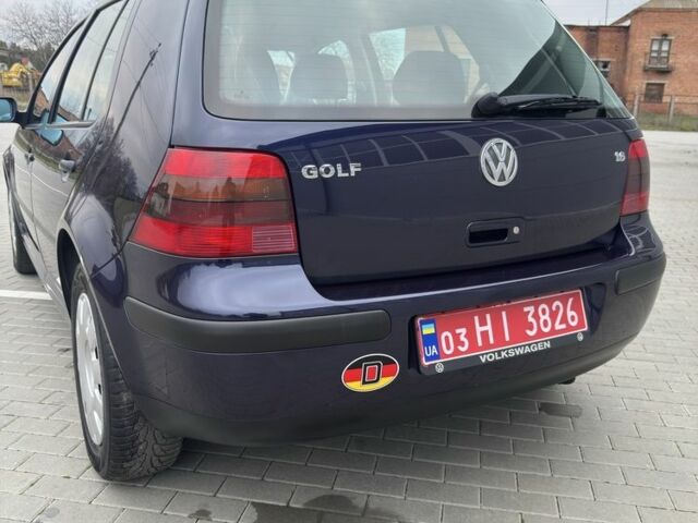 Синій Фольксваген Гольф, об'ємом двигуна 1.6 л та пробігом 99 тис. км за 5400 $, фото 10 на Automoto.ua