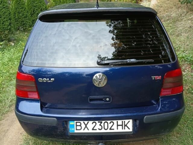 Синій Фольксваген Гольф, об'ємом двигуна 1.9 л та пробігом 289 тис. км за 4647 $, фото 1 на Automoto.ua