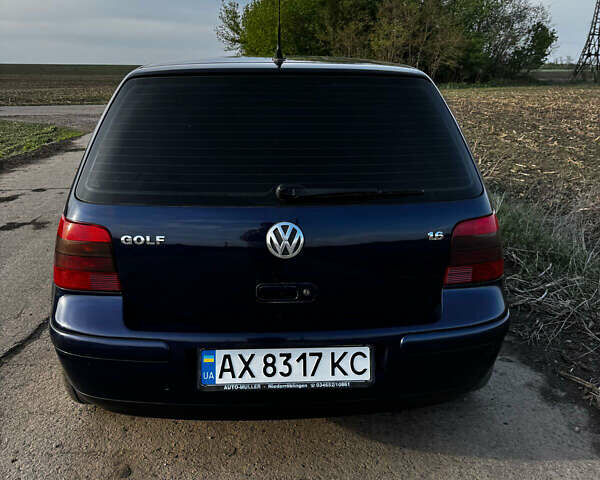 Синий Фольксваген Гольф, объемом двигателя 1.6 л и пробегом 224 тыс. км за 5500 $, фото 6 на Automoto.ua