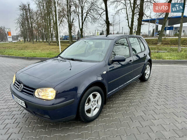 Синий Фольксваген Гольф, объемом двигателя 1.39 л и пробегом 210 тыс. км за 4000 $, фото 7 на Automoto.ua