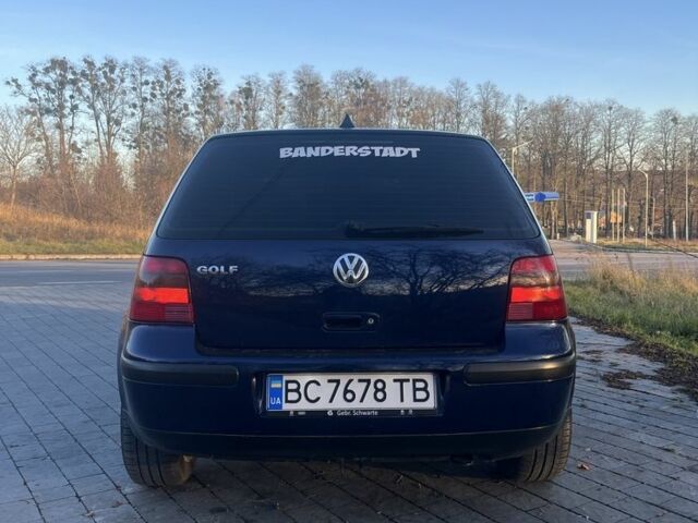 Синий Фольксваген Гольф, объемом двигателя 1.4 л и пробегом 219 тыс. км за 4200 $, фото 5 на Automoto.ua