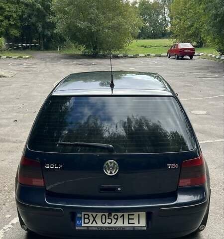Синий Фольксваген Гольф, объемом двигателя 1.9 л и пробегом 398 тыс. км за 4600 $, фото 2 на Automoto.ua