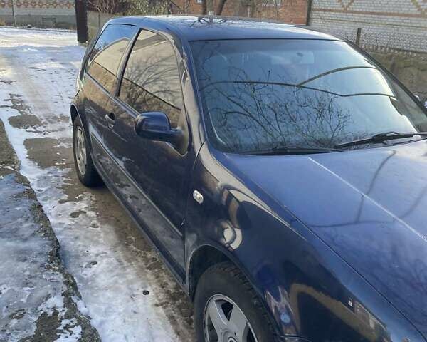 Синий Фольксваген Гольф, объемом двигателя 1.9 л и пробегом 280 тыс. км за 3600 $, фото 3 на Automoto.ua