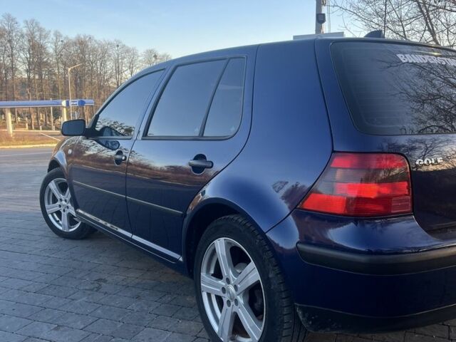 Синий Фольксваген Гольф, объемом двигателя 1.4 л и пробегом 219 тыс. км за 4200 $, фото 4 на Automoto.ua