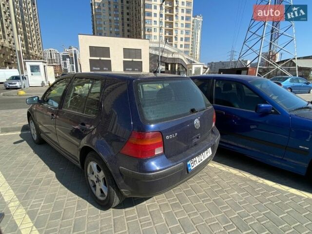 Синий Фольксваген Гольф, объемом двигателя 1.9 л и пробегом 340 тыс. км за 3000 $, фото 7 на Automoto.ua