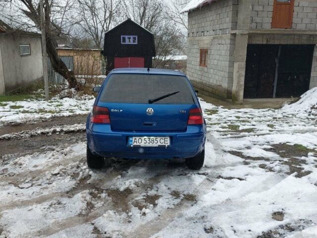 Синій Фольксваген Гольф, об'ємом двигуна 1.9 л та пробігом 300 тис. км за 4100 $, фото 25 на Automoto.ua
