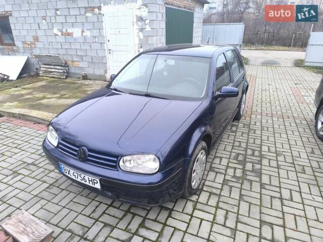 Синій Фольксваген Гольф, об'ємом двигуна 1.6 л та пробігом 220 тис. км за 3850 $, фото 1 на Automoto.ua