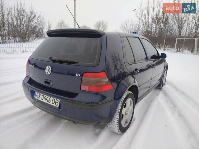 Синий Фольксваген Гольф, объемом двигателя 1.6 л и пробегом 207 тыс. км за 4450 $, фото 6 на Automoto.ua