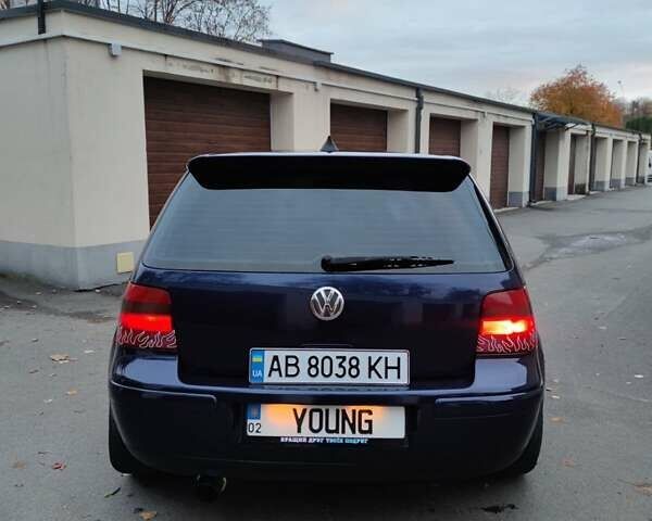Фольксваген Гольф 2002 в Виннице на Automoto.ua Синий Фольксваген Гольф, объемом двигателя 1.6 л и пробегом 242 тыс. км за 5300 $, фото 2 на Automoto.ua