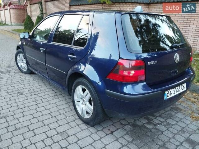 Синий Фольксваген Гольф, объемом двигателя 1.6 л и пробегом 190 тыс. км за 4390 $, фото 16 на Automoto.ua