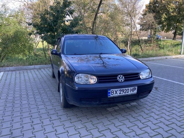 Фольксваген Гольф 2002 в Хмельницком на Automoto.ua Синий Фольксваген Гольф, объемом двигателя 1.4 л и пробегом 249 тыс. км за 3100 $, фото 4 на Automoto.ua