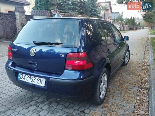Синий Фольксваген Гольф, объемом двигателя 1.6 л и пробегом 190 тыс. км за 4390 $, фото 6 на Automoto.ua