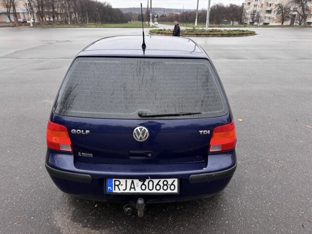 Синій Фольксваген Гольф, об'ємом двигуна 1.9 л та пробігом 342 тис. км за 2400 $, фото 5 на Automoto.ua