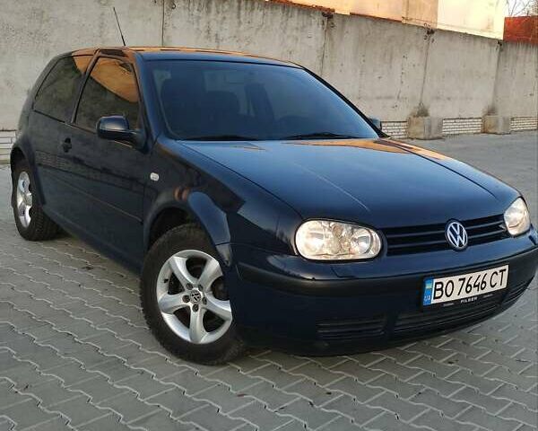 Синій Фольксваген Гольф, об'ємом двигуна 1.6 л та пробігом 196 тис. км за 3199 $, фото 1 на Automoto.ua