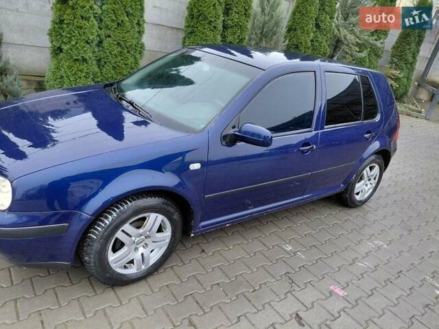 Синий Фольксваген Гольф, объемом двигателя 1.4 л и пробегом 244 тыс. км за 3700 $, фото 4 на Automoto.ua