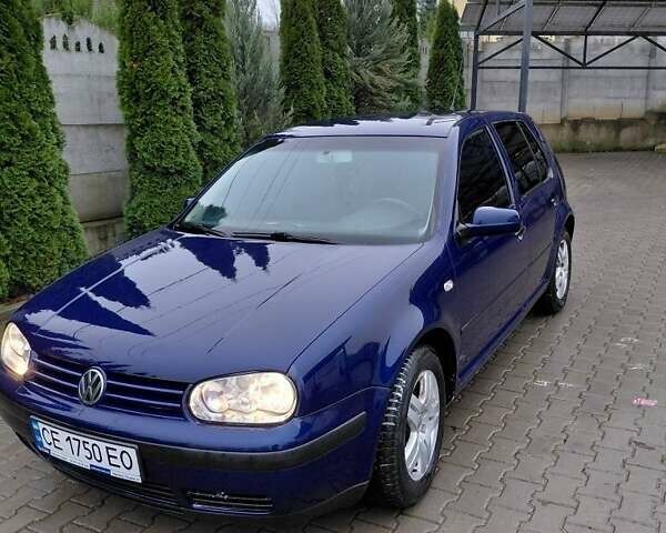 Синий Фольксваген Гольф, объемом двигателя 1.4 л и пробегом 244 тыс. км за 3700 $, фото 5 на Automoto.ua