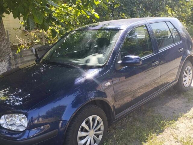 Синий Фольксваген Гольф, объемом двигателя 1.4 л и пробегом 241 тыс. км за 4200 $, фото 3 на Automoto.ua