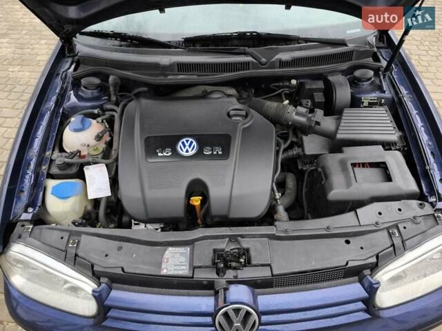 Синий Фольксваген Гольф, объемом двигателя 1.6 л и пробегом 235 тыс. км за 4700 $, фото 15 на Automoto.ua