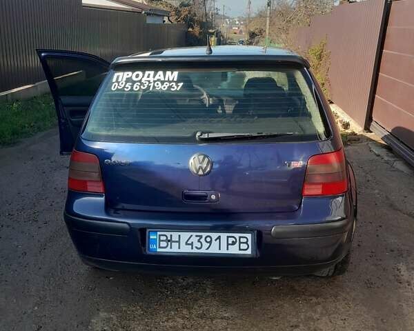 Синий Фольксваген Гольф, объемом двигателя 1.9 л и пробегом 70 тыс. км за 4700 $, фото 8 на Automoto.ua