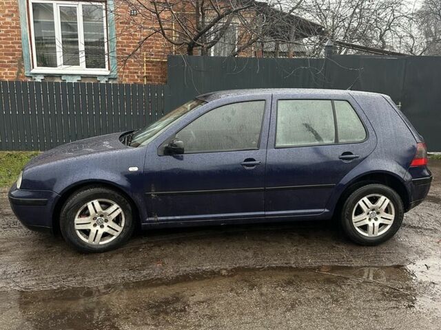 Синий Фольксваген Гольф, объемом двигателя 1.9 л и пробегом 258 тыс. км за 4100 $, фото 1 на Automoto.ua